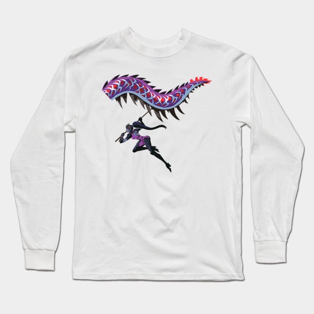 Widowmaker Dragon Dance Long Sleeve T-Shirt by Genessis